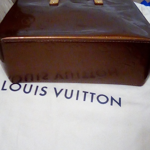 Louis Vuitton vernis reade bronze bag - Picture 9 of 9